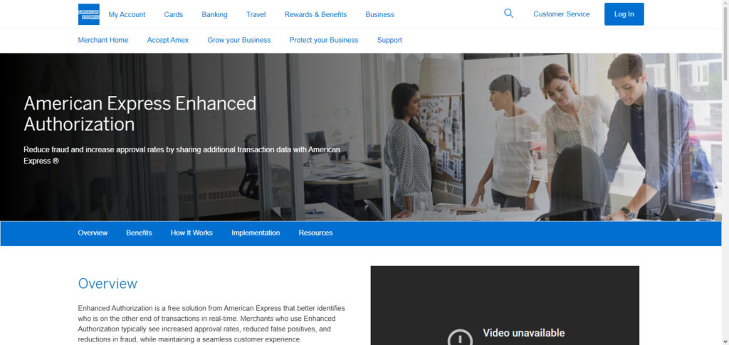 American Express Enhanced Authorization