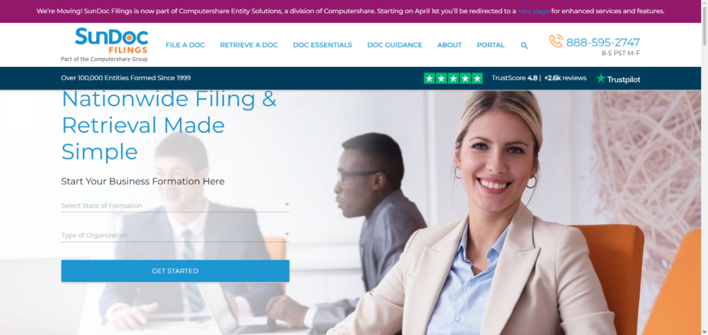 SunDoc Filings Registered Agent