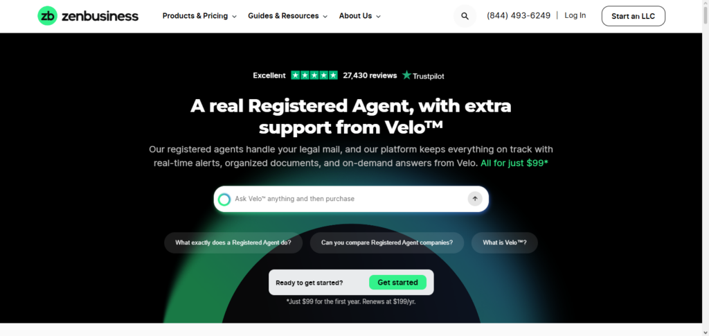  ZenBusiness Registered Agent