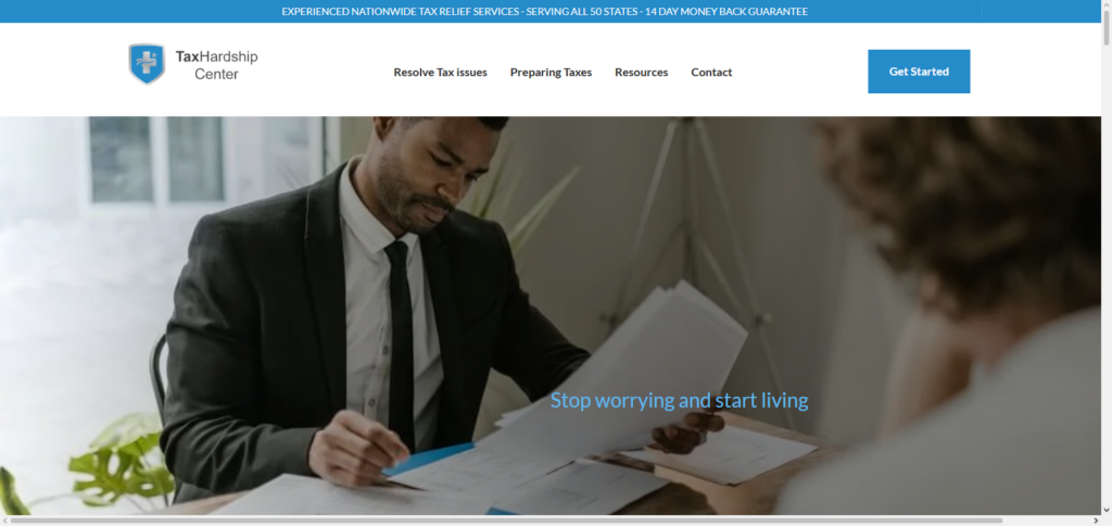 Tax Hardship Center