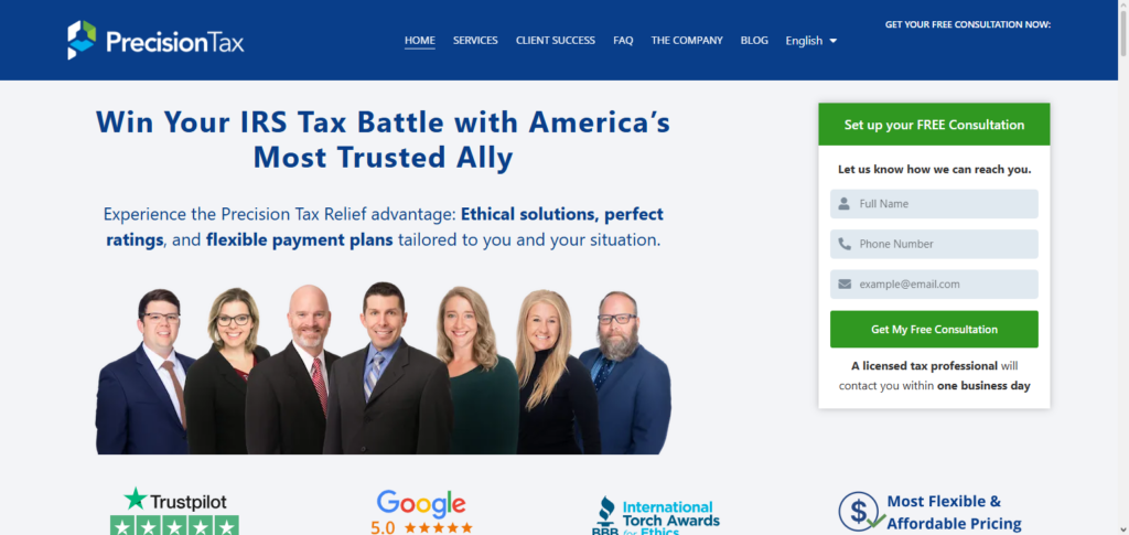 Precision Tax Relief