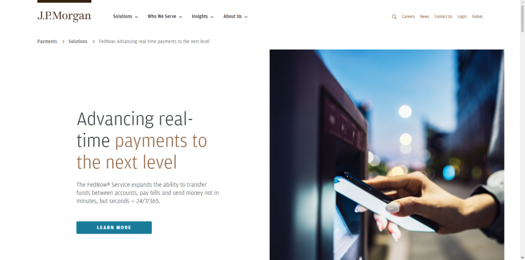  JPMorgan Chase FedNow