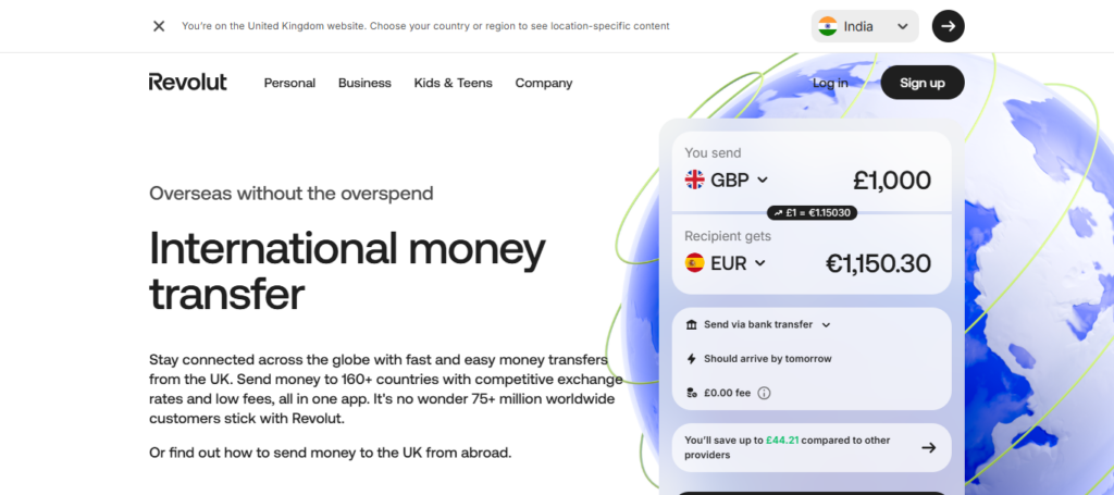 Revolut Global Transfers