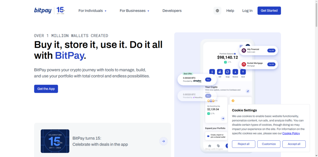 BitPay Corporate Card