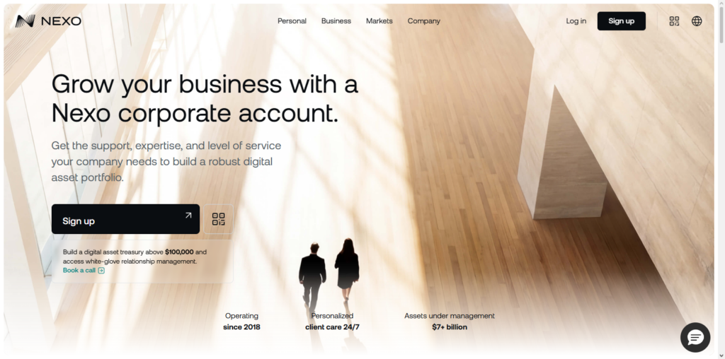 Nexo Business Card