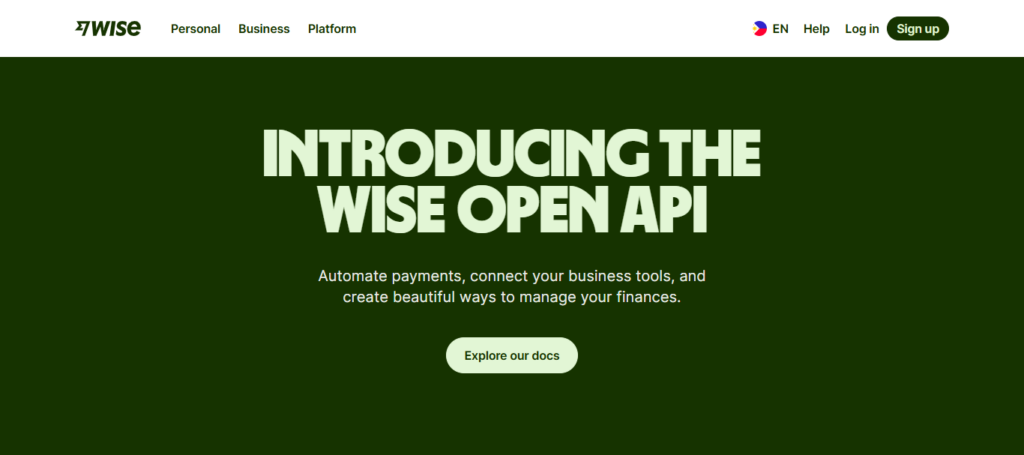 Wise Business API