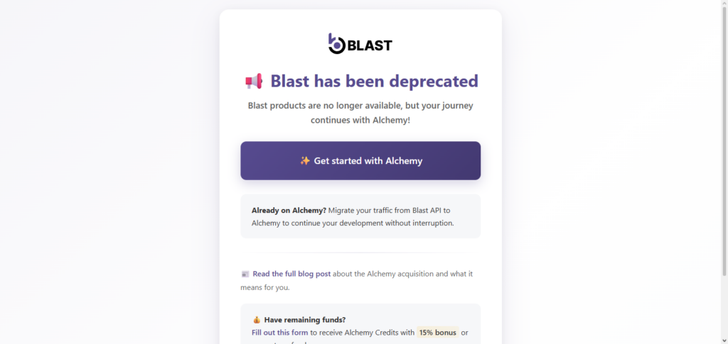  Blast API