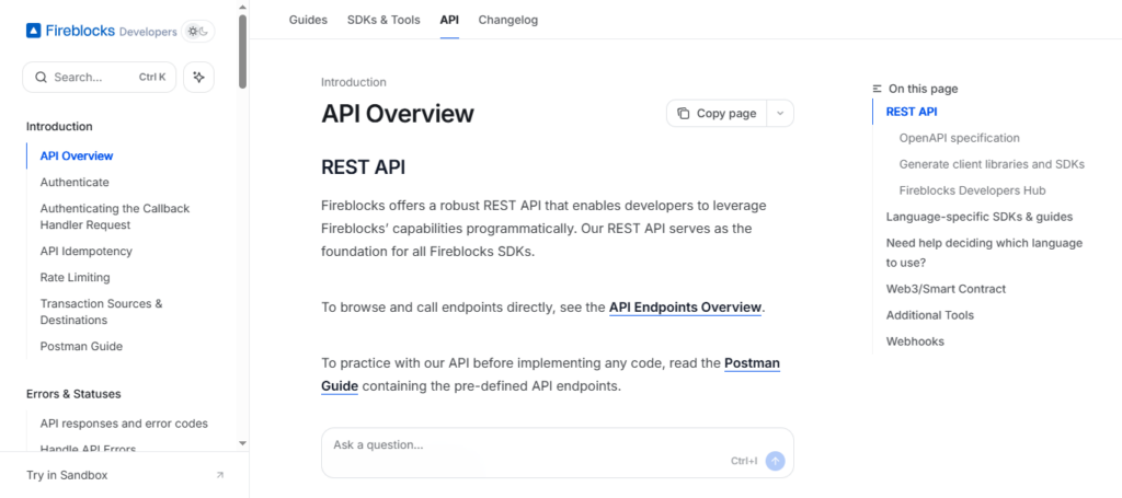 Fireblocks Trigger API