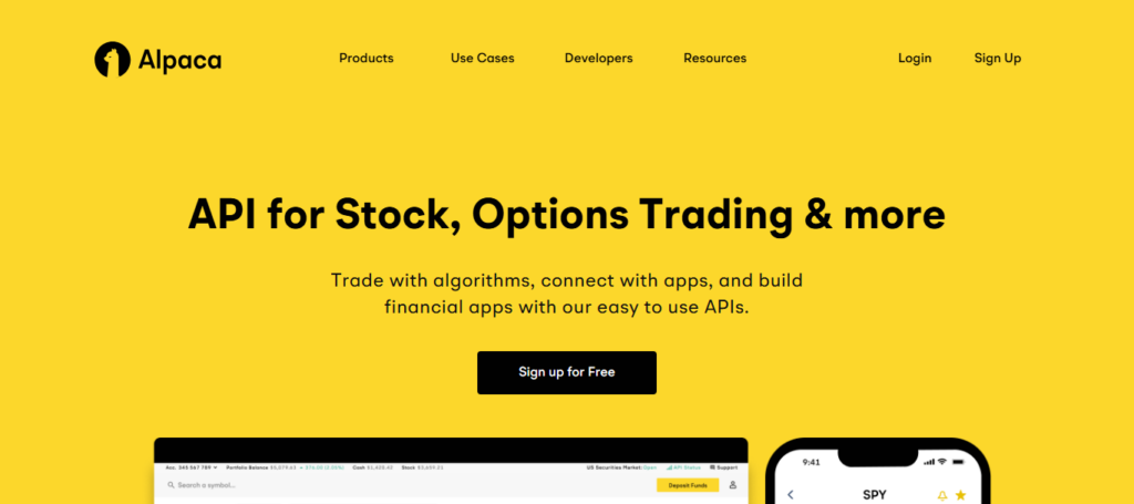 Alpaca Trading API
