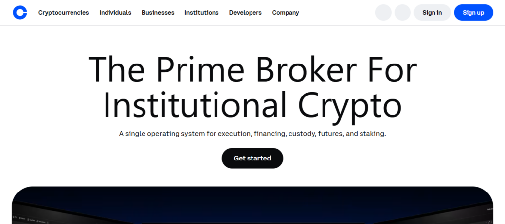 Coinbase Prime Bridge