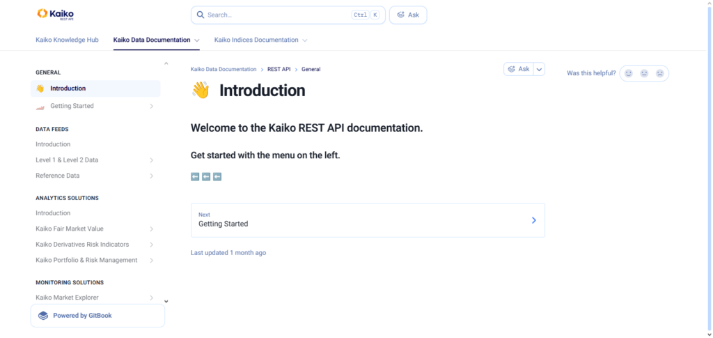 Kaiko API