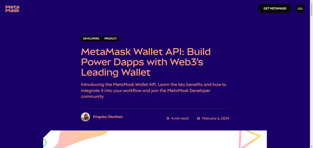 MetaMask API