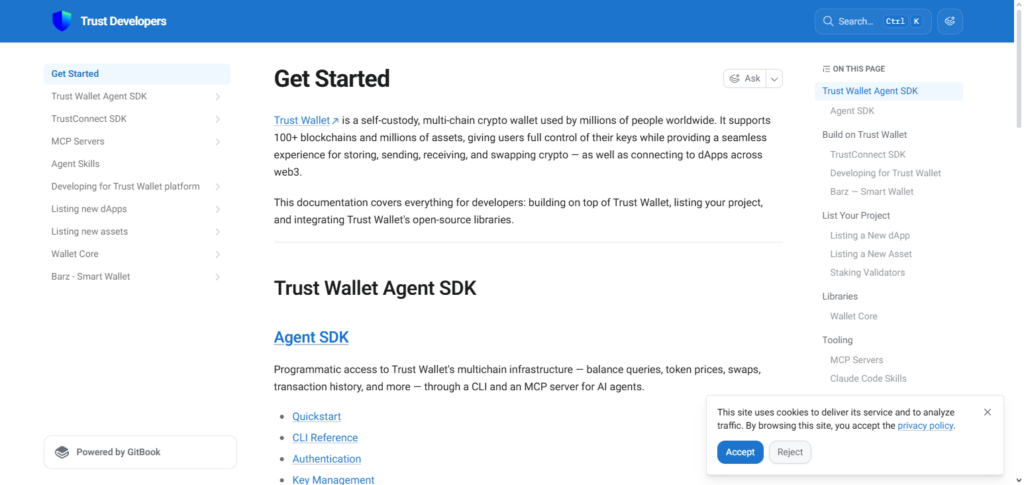 Trust Wallet API