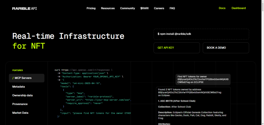 Rarible API