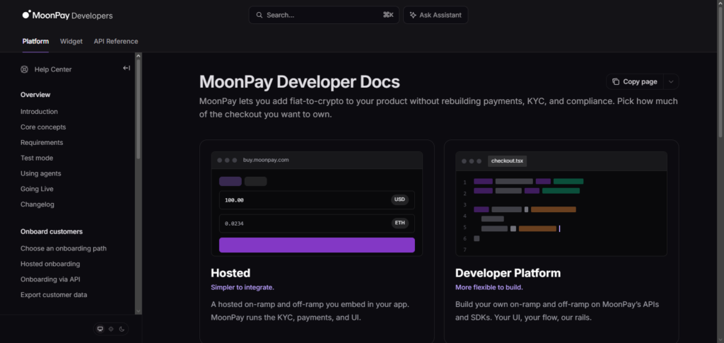 MoonPay API
