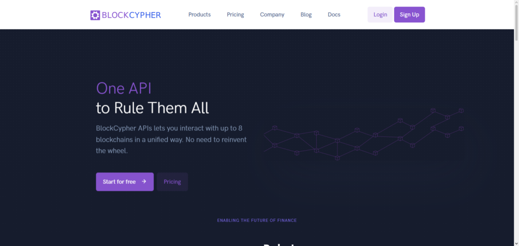 BlockCypher Web3 API