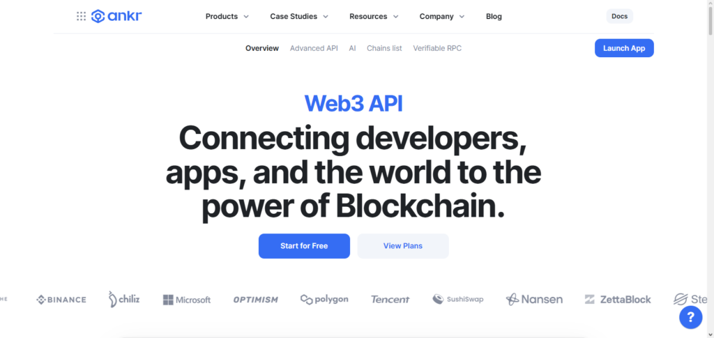 Ankr Web3 API