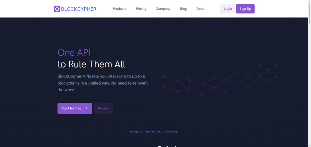 BlockCypher API