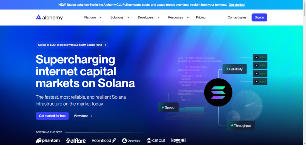 Alchemy Solana API