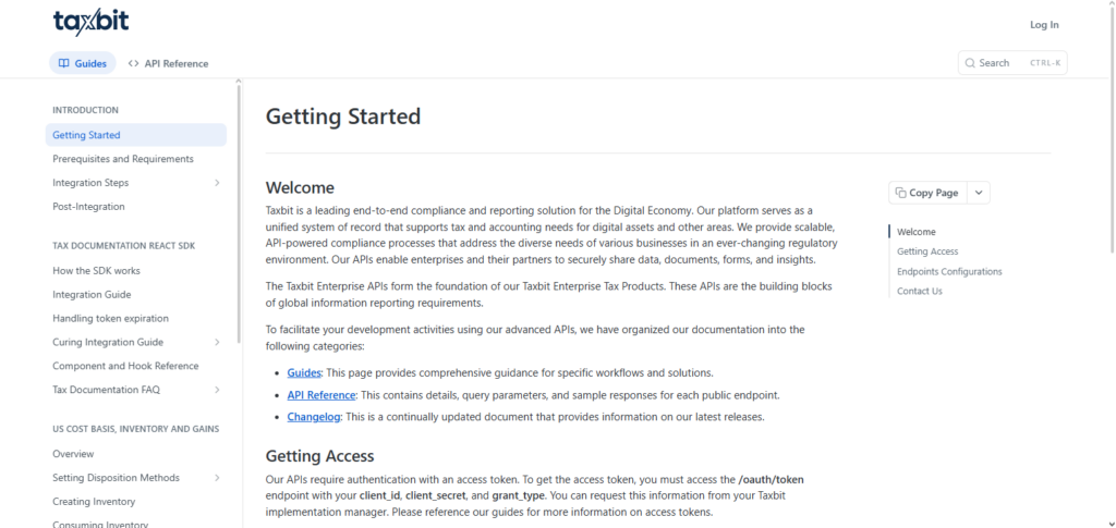  TaxBit API