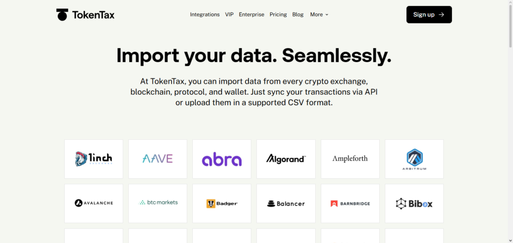 TokenTax API