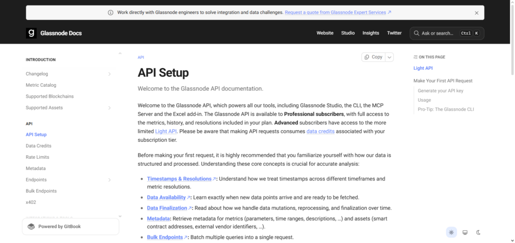 Glassnode API