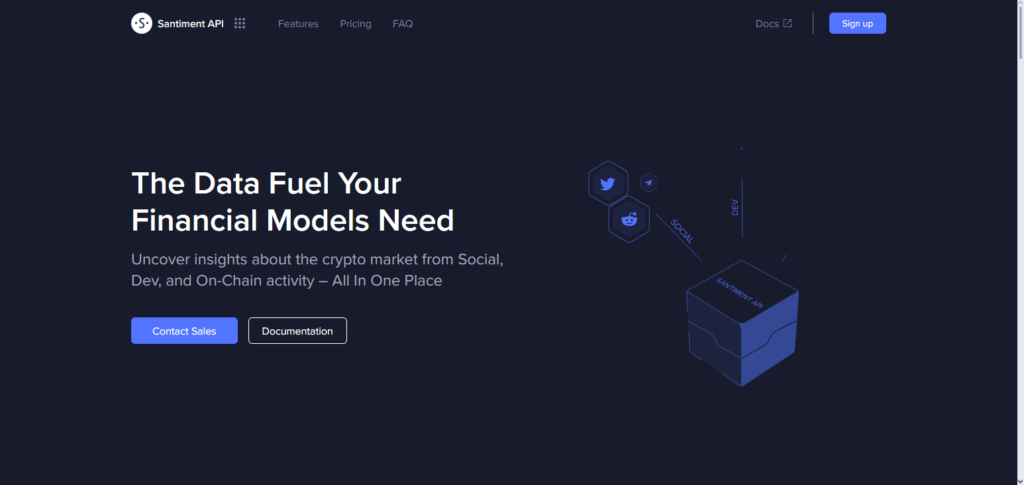 Santiment API