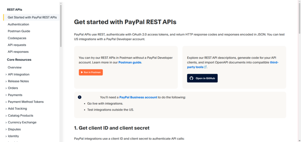 PayPal USD API