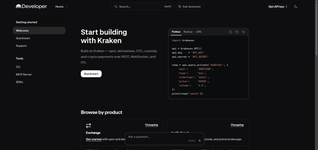 Kraken API