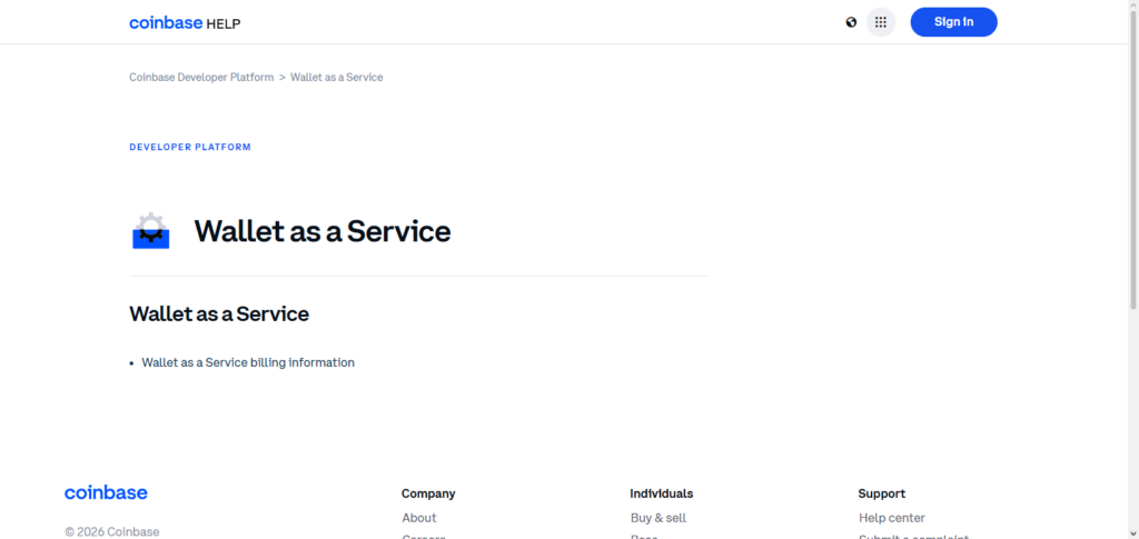 Coinbase WaaS