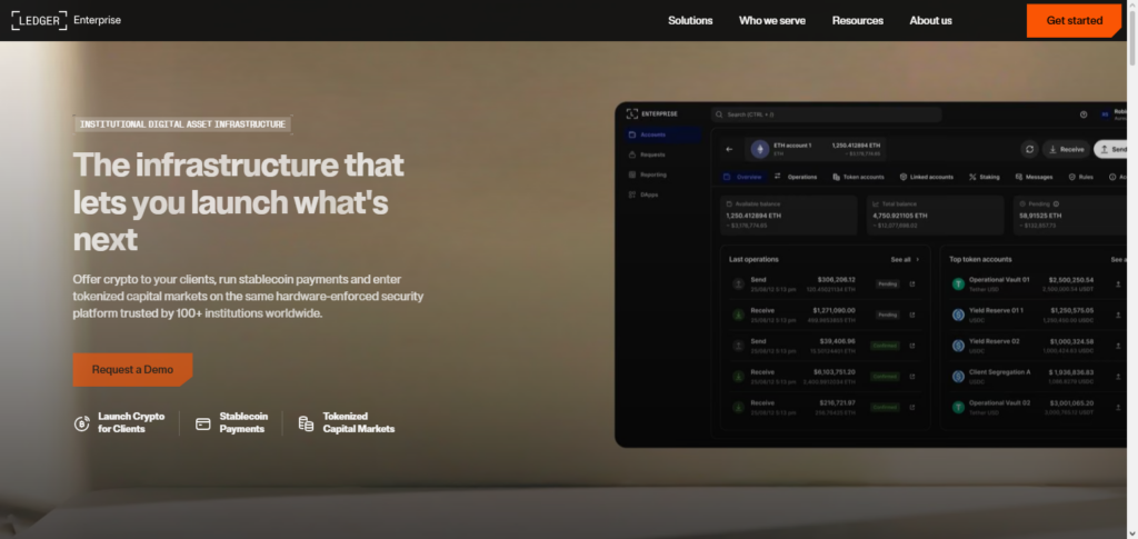 Ledger Enterprise WaaS