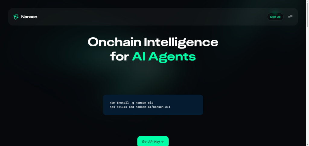 Nansen Token API
