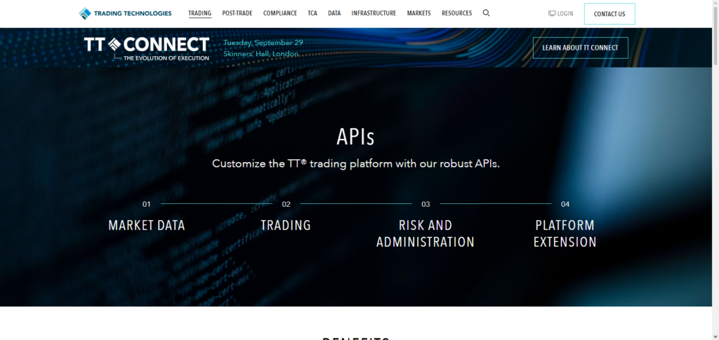 Trading Technologies AI API