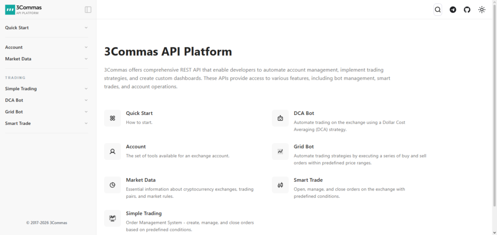 3Commas AI API