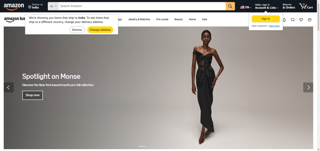 Amazon Luxury VIP
