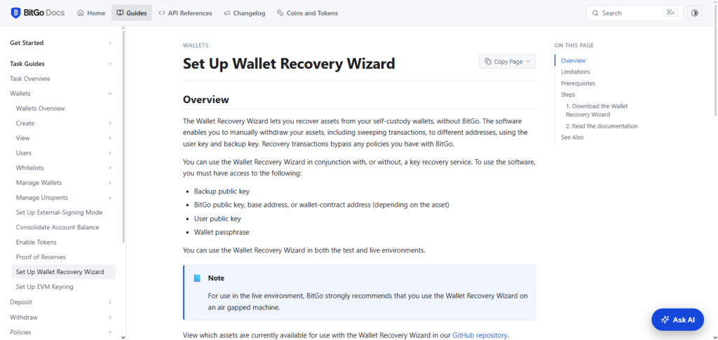 BitGo Recovery