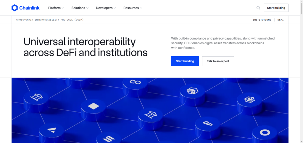 Chainlink CCIP + AI Feeds