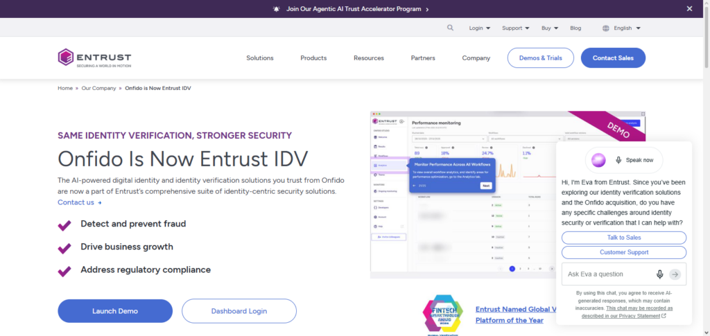 Entrust (Onfido)