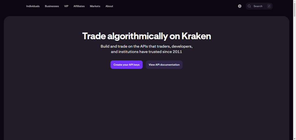 Kraken API