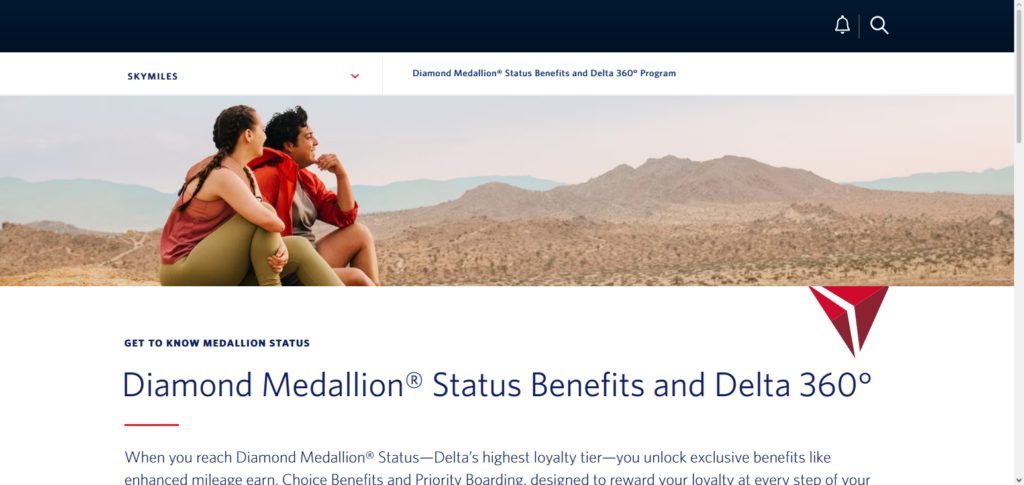 Delta SkyMiles Diamond Medallion