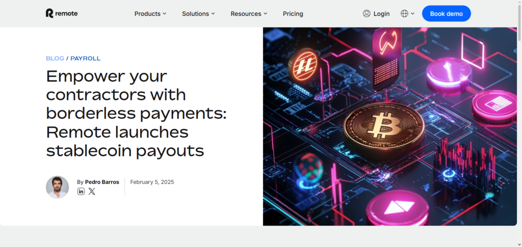 Remote Crypto Payroll