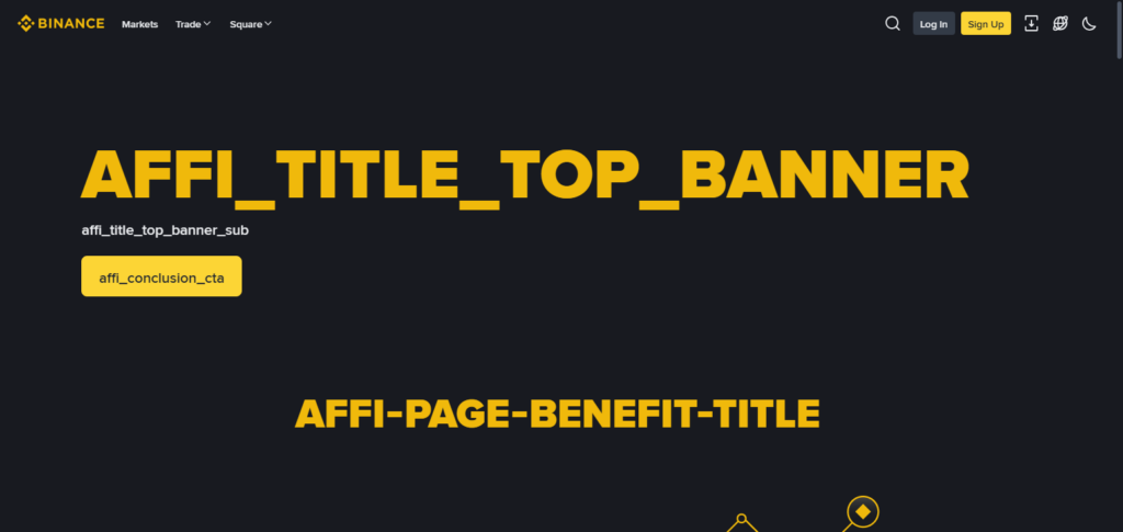 Binance Affiliates