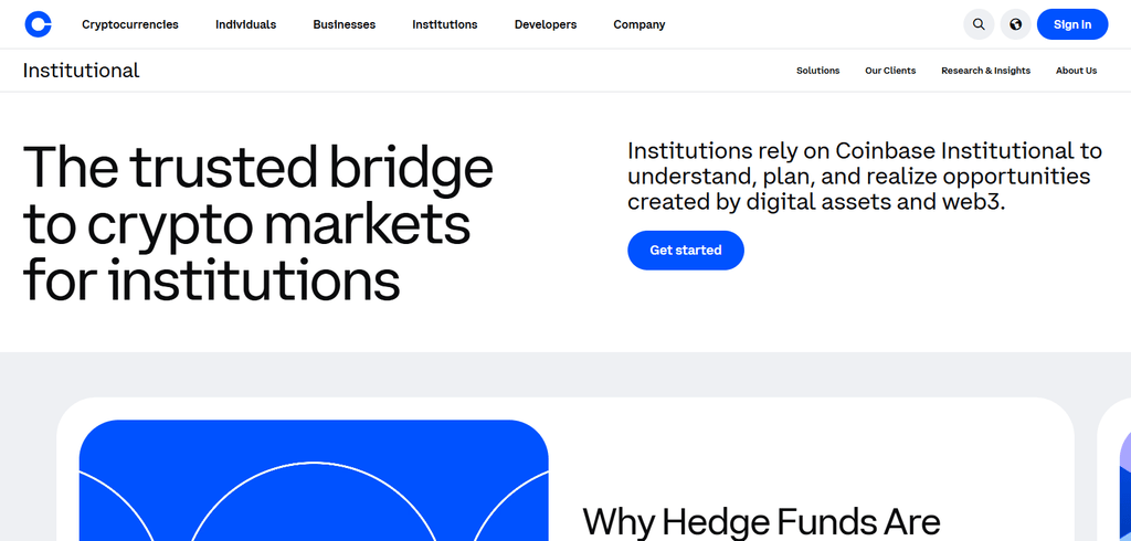 Coinbase Institutional