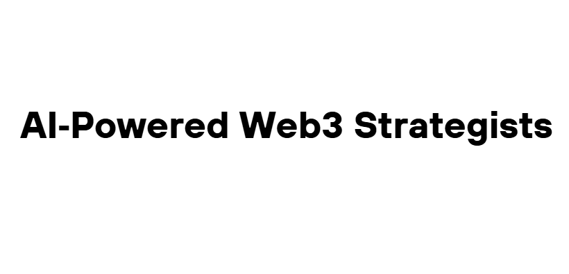 AI‑Powered Web3 Strategists