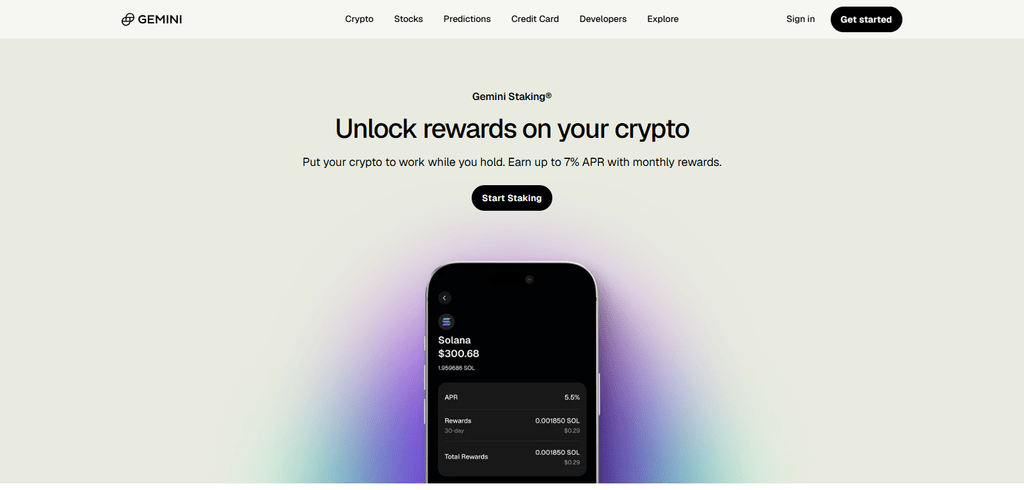 Gemini Earn