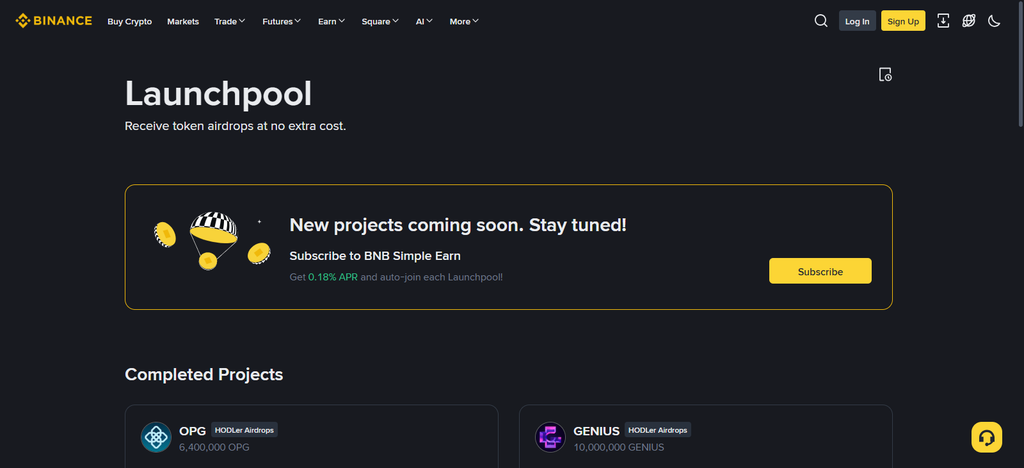 Launchpool