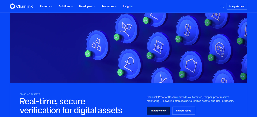 Chainlink Proof of Reserve