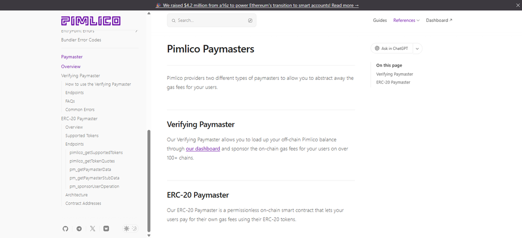 Pimlico Paymaster