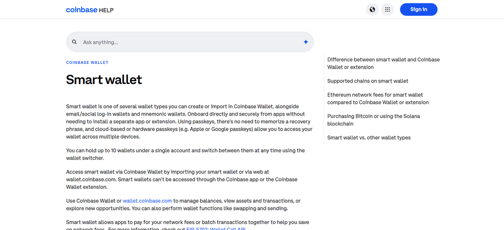 Coinbase Smart Wallet