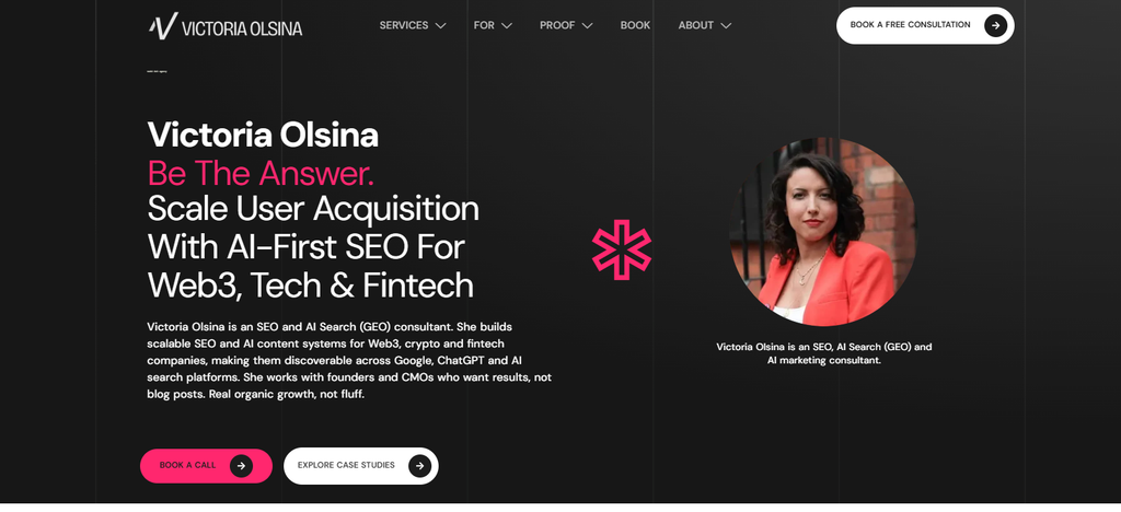 Victoria Olsina Growth Marketing Consulting